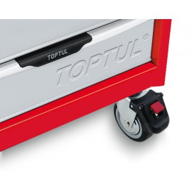 Візок інструментальна професійна TOPTUL (Pro-Line) 7 секцій (червона) TCAC0702